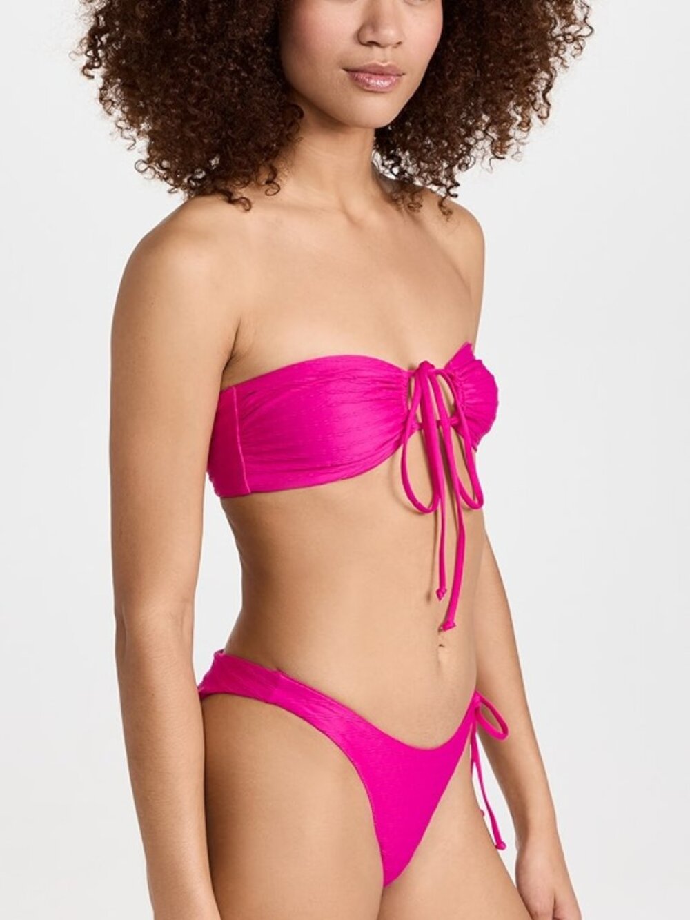 L*Space Dawn Bougainvillea Halter Bikini Top | S | NWT